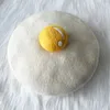 Berets Women Girl New Breathable Knit Mesh Thin Poached Egg Lovely Fried Yolk Wool Beret Quality Painter Caps Z0616