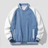 Мужские куртки gmiixder Unisex Baseball Jacket 2023 Весна осенью корейская уличная одежда бомбардировщика мужчина с длинным рукавом.