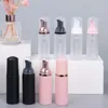 100pcs/lot 50ml Spot Scrub Foam Bottle Foaming Facial Cleanser Cleanser Mousse Foaming Bottle Hand Sanitizer Plastic Dispensing Kljhw