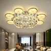 Ceiling Lights Luxury Crystal Led Lamp Modern Creative Lighting Living Room Study Villa Simple Acrylic