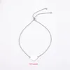 Chains Y55F Stainless Steel DIY Adjustable Necklace Sliding Extender Chain Jewelry Making