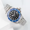 Дизайнер ST9 Mens Watch Submarine 40 мм 2813 Автоматическая машина 904L из нержавеющей стали сапфировая светящаяся водонепроницаемость Montre de Luxe Dhgate Watch Luxury Rolej Дайвер