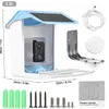 Andere vogelbenodigdheden Outdoor vogelvoeder Solar Smart Feeder met 1080HD Nachtzichtcamera AI-herkenning Accessoires APP-verbinding 230130