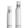 100ml Empty White Plastic Atomizer Spray Bottle Lotion Pump Bottle Travel Size Cosmetic Container for Perfume Essential Oil Skin Toners Ttdb