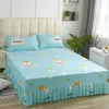 Juegos de cama Falda de cama Dormitorio de lujo Funda de cama de boda Tallas grandes 21 Estilos Moda Clásica Figurada Estética Única Textiles para el hogar Jardín Ins 230615