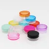 Groothandel 3 ml 5 ml Kleine Ronde Fles Potten Mini Lege Plastic Nail Art Opslag Cosmetische Verpakkingen Containers LX1279 Mjjtx