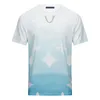 Camisetas Diseñadores para hombre Mujer Polos Camisa Diseñador Gradiente Cuello redondo Manga corta Luxurys Brand Tees Polo Designer De Chemises