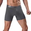 Caleçon Sous-Vêtements Long Boxer Pour Hommes Mode Hommes Sports Running Wear Jambe Multi-fonction Sexy