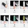 4 in 1 Natural Crystal Essential Oil arts Bottle Massage Rolling Eye Cream Scraping Beauty Perfume Bottles with gift box Fvbwn