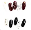 3pcs/set Nail Art Liner Painting Pen 3D Tips DIY Acrylic UV Gel Brushes Drawing Kit Flower Line Grid French Designer