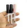 Bottiglie di stoccaggio 5/10/30/50/100pcs 5ml Tubo vuoto per lucidalabbra Tappo bianco / rosa / nero Tubi per mascara Bottiglia per eyeliner Campione di imballaggio cosmetico