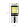 Nieuwe 2/5/10 Stuks W5W T10 Led-lampen Canbus 4014 Smd 12V 194 168 auto-interieur Dome Reading Kentekenplaat Parkeerlichten Auto Signaal Lamp