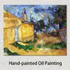 Beroemde Stilleven Canvas Wall Art Le Cabanon De Jourdan Paul Cezanne Schilderij Mooie Eetkamer Decor