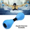 Handgrepp 1 par Eva vattenskum flytande hantel Aquatic träning Dumbells Swimming Pool Barbells Bar For Yoga Fitness 230616