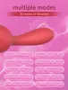 여성을위한 마사지 핥기 딜도 진동기 자위기 장미 모양 진동 음핵 질 자극기 G 스팟 마사지 제품
