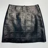 Pu lederen rokken vintage sexy mini -jurken outfits gotische punk grunge black rok bodems streetwear kleding club feest shorts par een stuk set vrouw