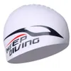 Gorros de natación Buceo flexible Protección para los oídos Elástico Sombrero de silicona Baño Adultos Piscina Gorro de natación Pelo largo Impermeable Deportes de buceo 230616