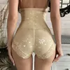 Vita Tummy Shaper Vita alta Shaper Mutandine Sexy Body Shaper in pizzo con mutandine con cerniera Controllo dopo il parto Donna Shapewear Butt Lifter Waist Trainer 230615