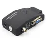 S-Video/BNC VGA do VGA Video PC PC CONVERTER CCTV DVD DVR TV Adapter z BNC + 4 Pin S-Video Kolor czarny