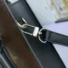 Designer Bag Mens Mini Tote Bag #46453 Vintage Leather Shoulder Bag Temperament Printed Crossbody Bag High-End Wallet Card Bag Luxury Handväska
