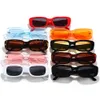 Superhot Eyewear 11563 Lunettes de soleil vintage rétro Lunettes de soleil rectangulaires en plastique bon marché