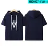 Mannen T-shirts Game FF14 FINAL FANTASY XIV Korte Mouw Hooded T-shirt Vrouwen Mannen Harajuku Mode Streetwear Casual Losse Trui tops