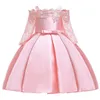 Kız elbiseleri yaz bebek kız parti elbise çocukları giysiler çocuklar zarif doğum günü prenses düğün balo dans kostümü 3-10 yıl vestidos 230615