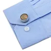 Cuff Links Cufflinks Cap High-grade Men's Unisex Gifts Suit Shirt Buttons Accessories Trendy Novelty Round Business Banquet Cuff Links Caps 230615
