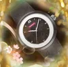 Big Dial Luxury Men Relojes 43 mm Movimiento de cuarzo automático de alta calidad Anillo de diamantes Reloj Banda de cuero de goma calendario al por mayor regalos masculinos reloj de pulsera relogios