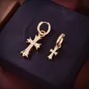 earrings designer for women Famous Women's Cross Luxury Fashion Earrings Girl Love Gifts Popular Jewelry and Jewelry in Europe and America With box