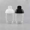 30 ml Hand Sanitizer Plastic Bottle Flip Petg Liten Exempel Pack Bottle Portable Clear Transparenta burkar LX1880 LJKIP