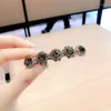 Accessori per capelli 1PC Il Rhinestone eccellente istantaneo di cristallo variopinto pieno di lusso della Corea ferma il copricapo delle donne classiche