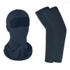 Bandanas 2 set bisiklet güneş kremi balık tutma kolu kombinasyon takım elbise maskesi Balaclava şapka başı eşarp ordusu tam FCE