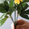 Dried Flowers Simulation of Sunflower Bouquets Fake Home Living Room Dining Table Wedding Decoration Artificial Cheap