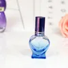 Großhandel Bunte 10 ml nachfüllbare Parfüm-Glassprühflasche Leere Duftverpackungsflasche Niedliche herzförmige Flasche Vxnxu