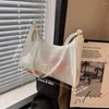 Sacs de soirée Sac à main simple Mini sac à bandoulière transparent Gelée d'été pour femmes