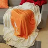 Cobertor de flanela quente macio cobertor de pizza de milho velo sofá xadrez colchas de pelúcia cobertor R230615