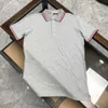 Designer De Mode Classique Hommes Polo Chemise Et Femmes Marque De Luxe M Casual Busines T-shirt D'été De Haute Qualité Pur Coton Brodé Badge Style Tee De Haute Qualité