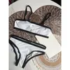Bras setleri Baskı Mayo Kadın Tasarımcı Bikini Plajları Mayo Bayanlar Seksi Kıyafetler Yüzme Giysileri