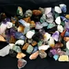 Decorative Objects Figurines Mixed Raw Natural Stone Crystal Chunks Assorted Quartz Rough Healing Crystals Meditation Therapy Gemstone Home Decor 230615