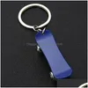 Key Rings Metal Rotatable Skateboard Keychain Pendant Handbag Hangs Fashion Jewelry For Women Mens Gift Will And Sandy Drop Delivery Dhpul