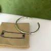 Braccialetti con lettera di moda Braccialetti in argento placcato per fornitura di gioielli da donna e uomo