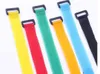 Nouveau 10 PC 2 * 30mm Cravate de fixation réutilisable Boucle de crochet en nylon Durable Multil Purpose Auto-adhésif Haute Qualité Strap Câble Cravates de stockage