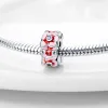 925 Silver for Pandora Charms Jewelry Jewelry Beads Pendant Women Breads Color Lnlaid Angle Round Round Round