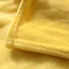 Blanket Blanket On The Bed Soft Autumn/Spring Fleece Blanket For Sofa Yellow Flannel Blanket Warm Solid Color Bedspread R230615