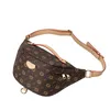 Breast bag women's fashion trendy brand printed dumpling bag, large capacity women's waist bags chest houlder crossbody bag