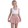 Conjunto de shorts de pijama de seda sexy para meninas com bolsos e prancha de natação para roupas de palco