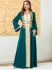 Ethnic Clothing Caftan sukienki dla kobiet imprezę wieczór Dubaj marokańska orientalna arabska szata 2 -częściowe zestaw