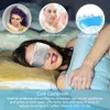 Masajeador de ojos Lavanda Máscara de ojos calentada para dormir USB Máscara de ojos calentada Vapor caliente Máscara seca Temperatura eléctrica Calentamiento Máscara de ojos 230615