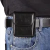 Universal Pu Leather Holster -fodral för Samsung Galaxy Z Flip 3 Flip3 5G Huawei P50 Pocket S Motorola Moto Razr 5G Folding Phone Belt Vertikal midja Höftplånbokväskor